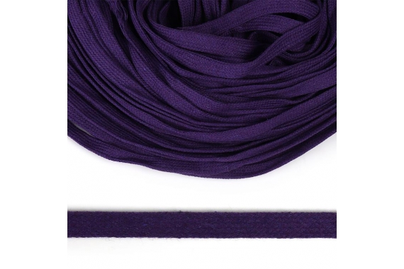 Шнур плоский - фиолетовый фото