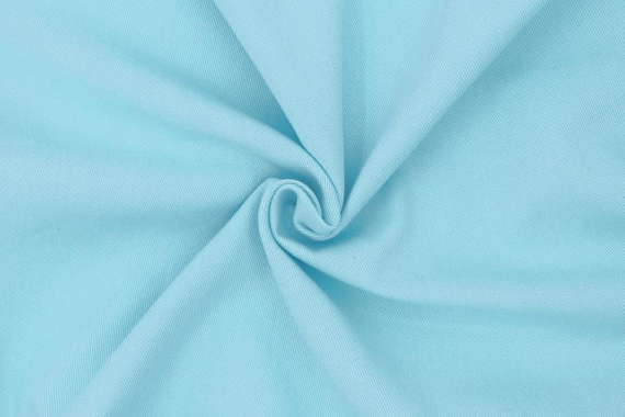 Джинсовая ткань однотонная - колотый лед фото