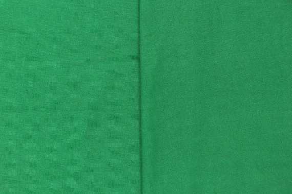Кулирка - вискоза однотонная - зеленый - фото №2