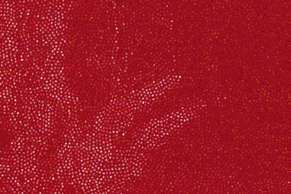 Трикотаж голограмма - красный - фото №3