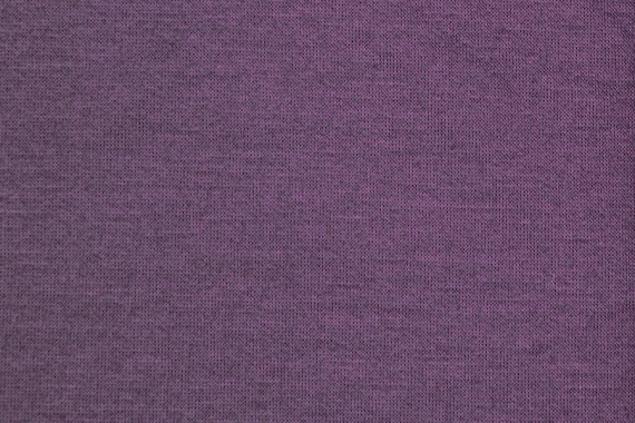 Футер 2х-нитка, петля - фиолетовый (полиэстер+вискоза) - фото №3