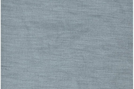 Футер 2х-нитка, петля - серый (полиэстер+вискоза) - фото №3