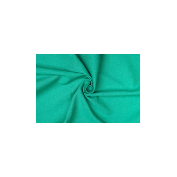 Превью Джинсовая ткань однотонная - зеленая