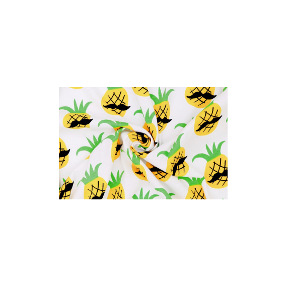 Превью Кулирка с рисунком - усатые ананасы