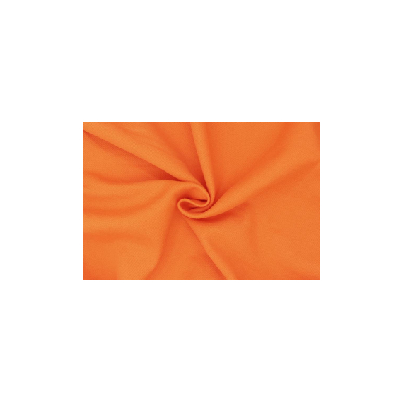 Превью Джинсовая ткань однотонная - оранжевый